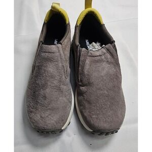 Merrell Falcon Slip On Shoes Women Size 5.5 Grey Yellow Trail Running J45752 NEW